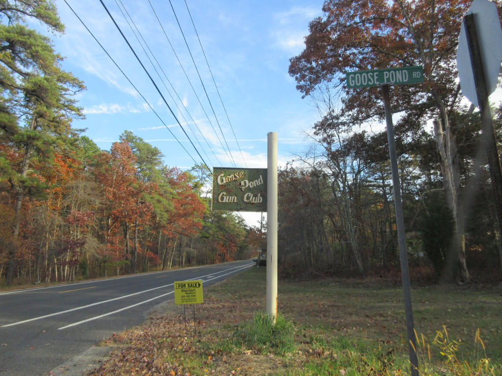 Gun club sign